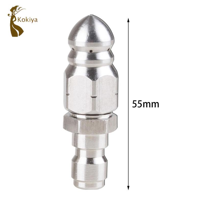 Đầu vòi phun cống rửa áp lực 5000 PSI Lắp đặt dễ dàng Thoát nước nhanh