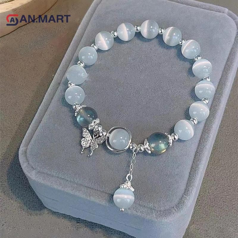 Bigdealssuper Ánh Sáng Sang Trọng Ngọt Ngào sel Vòng Tay Nữ Thời Trang Bé Gái Giả Tưởng Đính Hạt Dây Đàn Hồi Vòng Tay Phụ Kiện Trang Sức Quà Tặng Siêu