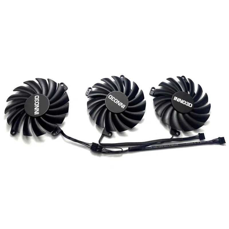 3 Chiếc CF-12910S DC 12V 0.35A RT 3080TI 3070TI gpu Quạt Cho Inno3D RTX 3080 3070 Ti X3 OC Quạt card Đồ Họa