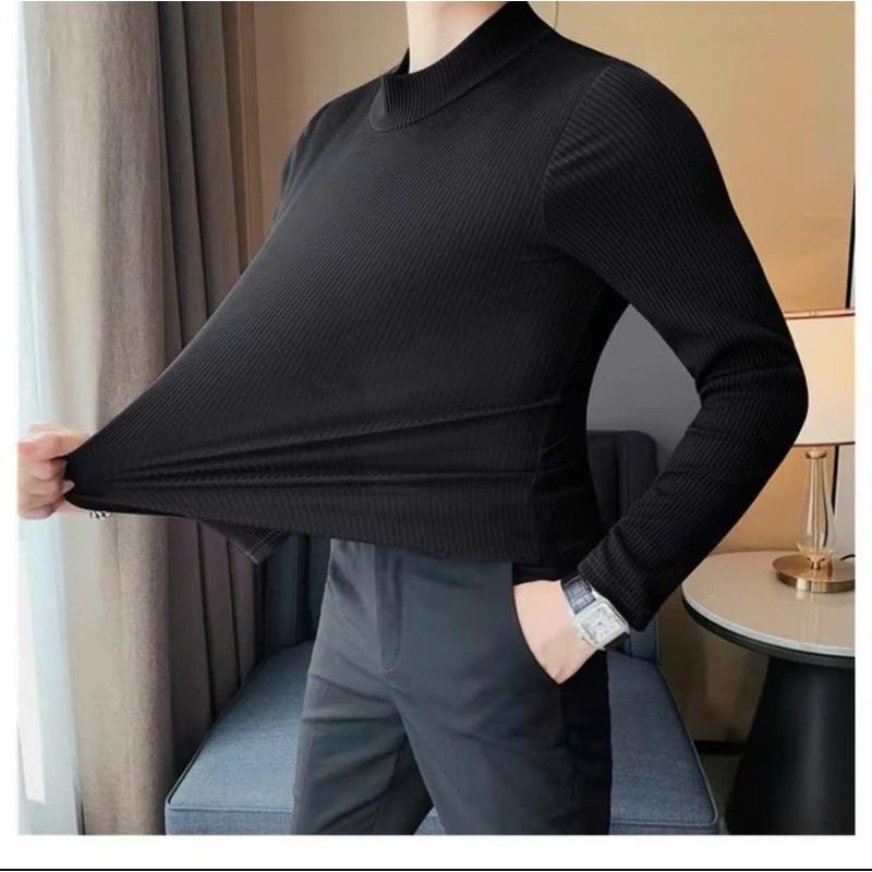 [Combo 4-3-2 Áo] Áo Giữ Nhiệt Gân Tăm Nam Nữ Unisex Cổ 3cm Mặc Thoải Mãi 4 Mùa, Đường May Tỉ Mỉ - Hàng Cao Cấp Mã TT009