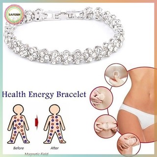 SAFENH Vòng Tay Từ Tính Hạt Chăm Sóc Sức Khỏe Giảm Cân Trang Sức Nữ Pha Lê VN