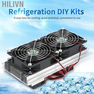 hilivn Thiết bị làm mát bán dẫn Máy làm mát nhiệt điện Fast Pet 12V Tủ lạnh mini DIY