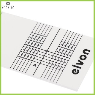 PTFU Pickup Hiệu Chuẩn Khoảng Cách Đo Protractor Phono Cartridge Stylus Alignment Mới