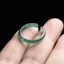 Nhẫn Móng Vuốt Mèo Ngọc Nữ - Blue Water Ice Jade 3D Khắc - Nhiều Kích Cỡ - Ngọc Tự Nhiên Được Chứng Nhận - Thời Trang Dễ Thương