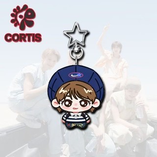 Cortis Men's Group High-value Merchandise Cartoon Acrylic Star Spring New Buckle Student BagDecoration Pendant Gift ft