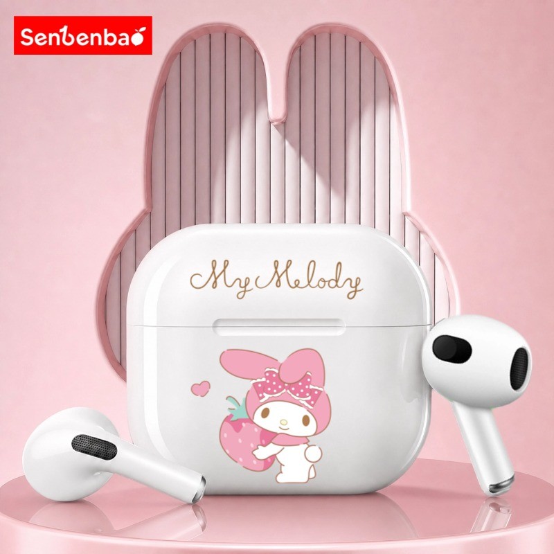 Senbenbao F13 Tai nghe Bluetooth 6.0 không dây, giảm ồn, HiFi âm thanh nổi thể thao