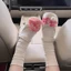 Mô Phỏng Kim Cương Hoa Cô Gái Trái Tim Thời Trang Cao Cấp Ba Lê Lỗ Giày Hoa Khóa Giày Có Thể Tháo Rời Phụ Kiện