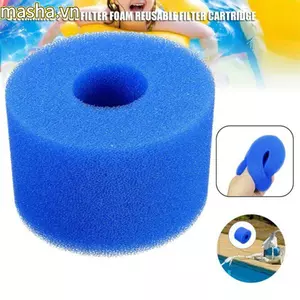 Bọt biển lọc bể bơi, Bọt biển lọc bể bơi có thể tái sử dụng, Dễ sử dụng Bộ lọc Spa có thể giặt được Bảo trì bể bơi xốp