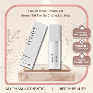 Serum Fusion Meso Retinol 1.0 30ML | Serum Tái Tạo Da, Chống Lão Hóa, Giảm Mụn