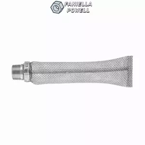 Bộ lọc bia FANIELLAPOWELL, Công cụ lọc pha bia NPT 1 / 2in bằng thép không gỉ 304, Bộ lọc lưới cao cấp Bộ lọc pha bia tại nhà