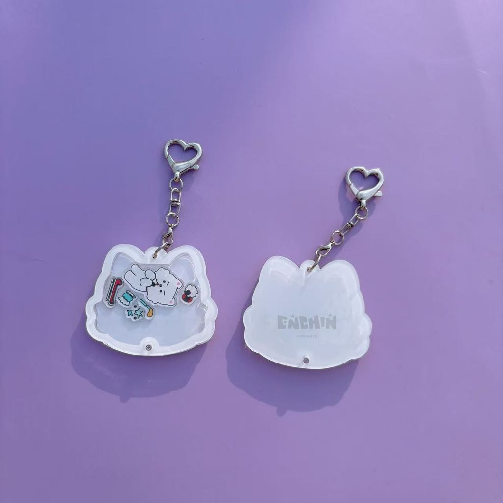 Kpop Idol Enhypen ENCHIN Shaker Móc khóa Acrylic Móc khóa