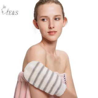 Strongaroetrtomj 1 Găng tay đi tắm gai dầu tẩy tế bào chết Găng tay chà sàn sợi tre tự nhiên Loại bỏ da chết Găng tay đi tắm hai mặt sạch sẽ sâu VN