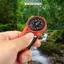 TMOY Ngoài Trời ABS Minipass Carabiner Cắm Trại Nhiều Màu Móc Khóa Qui Phát Hành Leo Núi Đi Bộ Đường Dài Bapa Bule Withpass TMOY