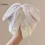 LUImo Chấm Bi Nơ Vuốt Tóc Ren Ngọt Ngào Lãng Mạn Kẹp Tóc Nhẹ Giữ Phụ Kiện Tóc Cho Tóc Mỏng Nữ Hàng Ngày Tập Hợp SBS