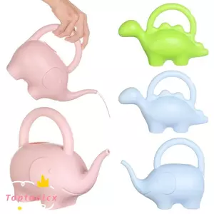 TOPTOOLCX Bình tưới nước cho trẻ em, Bình tưới nước hoạt hình hình hình động vật màu kẹo hoạt hình, có tay cầm Bình tưới cây có trọng lượng nhẹ bền
