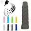 Tay cầm vợt AMPU Pickleball, Vỏ bọc tay cầm mái chèo Pickleball có thể tái sử dụng bằng silicon, Vợt bóng chuyền thay thế chống trượt Phụ kiện bóng dưa chuột Overgrip