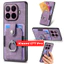 Dành Cho Xiaomi 17T Pro 17TPro 2026 Ốp lưng Lật Khe Cắm Thẻ Da Nhẫn Giá Đỡ Vỏ Xiaomi17TPro Xiaomi17T Từ Tính Chống Sốc Ví Retro Ốp Lưng