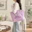 Túi đeo vai bằng vải Polyester rộng rãi Jfory Túi xách thông thường nhẹ cho bé gái đi chơi đường phố mùa hè