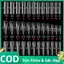 Trong Kho 288Pcs Acrylic Nail Nghệ Thuật Lời Khuyên & Kép Hình Dạng Cho UV Gel Xây Dựng Mở Rộng Top Khuôn Mẫu Cá Tuyết