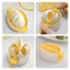 Dụng cụ mở trứng ba trong một Dụng cụ mở trứng Bộ chia trứng sáu miếng được bảo quản lạ mắt Máy thái lát NKSR
