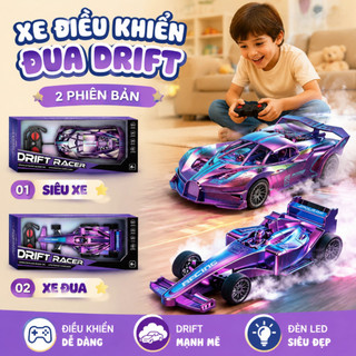 Xe ô Tô điều Khiển Từ Xa Mới Trẻ Em, Chống Va Đập, Nhựa ABS An Toàn, Quà Sinh Nhật Cho Trẻ Em Từ 3 đến 10 Tuổi