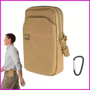 Molle Giá Đỡ Điện Thoại Đa Năng Nylon Bao Da Eo Túi Đựng Điện Thoại Mini Túi Tổ Chức Túi Ngoài Trời lyuvn
