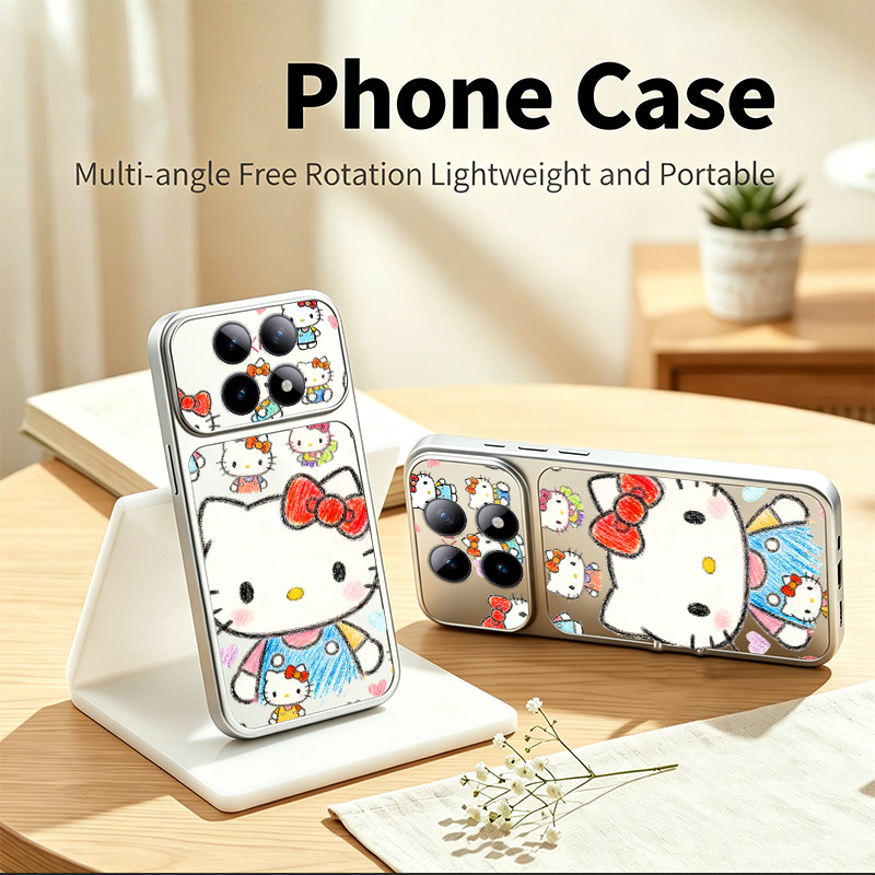 Ốp Lưng Cho REDMI NOTE 15 4G NOTE 15 PRO poco M8 PRO 5G Vỏ Điện Thoại Lo Âu Vỏ Mềm Silicon Chống Sốc Thiết Kế Mới Thẩm Mỹ Mèo kitty Dễ Thương graffiti Cho Bé Gái DSCTY1