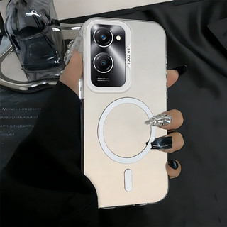 Ốp Lưng Cho XIAOMI POCO X7 PRO POCO X7 2025 Vỏ Điện Thoại Vỏ Cứng Chống Sốc Thiết Kế Mới Thẩm Mỹ Mờ Từ Tính Cho Bé Gái Màu Tím Dễ Thương CYBS3