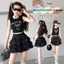 Bé Gái Mùa Hè Ngọt Ngào Chấm Bi Váy Phong Cách Mới Trẻ Em Cao Cấp Xù Váy Pettiskirt