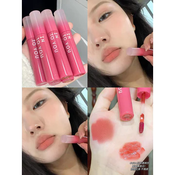 VÀO BẠN Gương Son Bóng Nước Sương w01 Khói w04 Nước Bóng Son Bóng Son Môi intoyou Niche w08