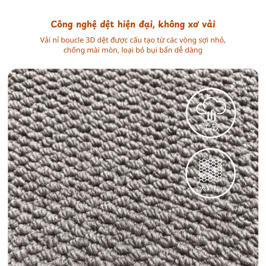 Bộ 2 Thảm Bếp Sợi Dệt Hút Nước Hút Dầu HOMIE, Thảm Trải Sàn Chùi Chân Cao Cấp Nhà Bếp Chống Trượt