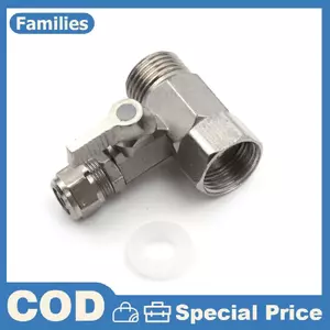 Mới RO Thức Ăn Lọc Nước Lọc Bộ Chuyển Đổi 1 / 2 '' Đến 3 / 8 '' Van Bi Vòi Tập An Toàn