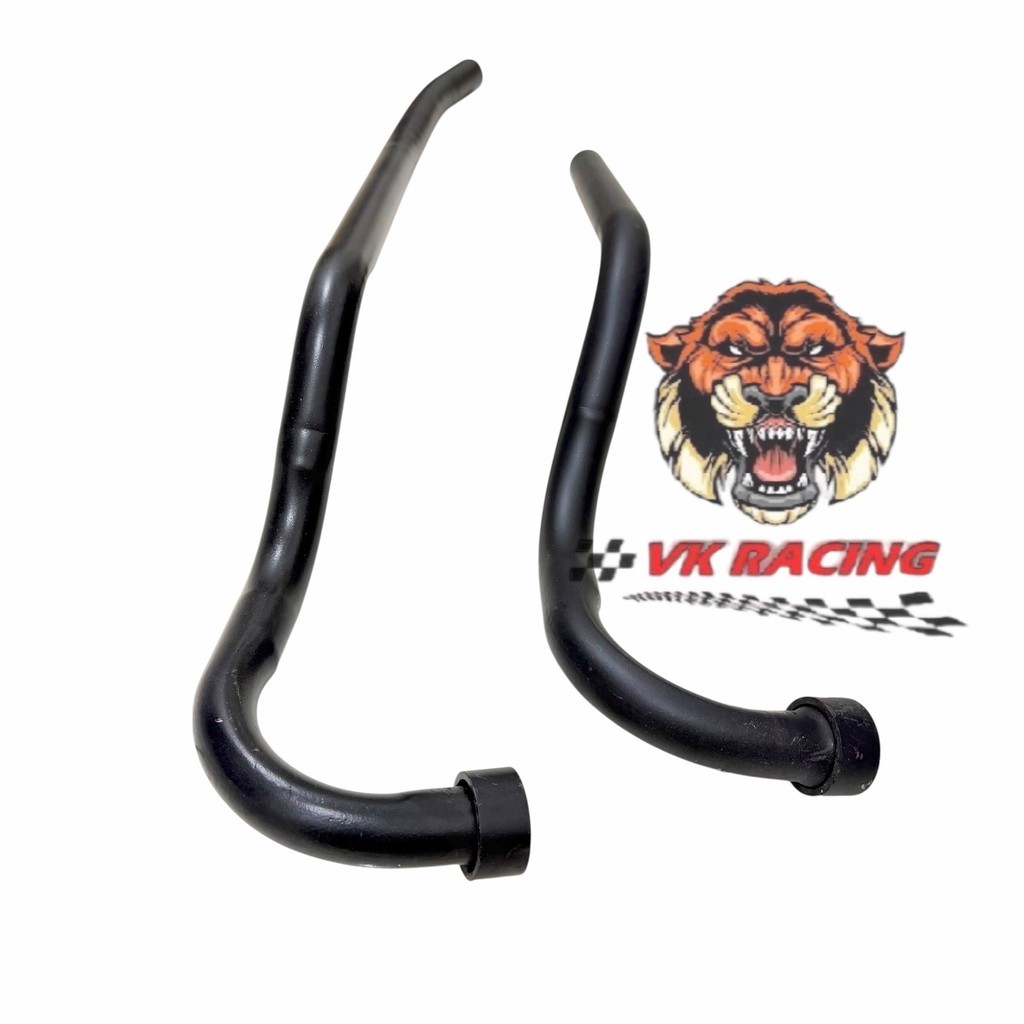 Cổ pô đen from zin đời 2010 dài - ngắn wave s110 - wave rsx110 - wave rs110