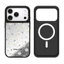 Ốp điện thoại từ tính gương hoa tươi đơn giản cho iPhone 17 Pro Max 16 15 14 Plus 13 12 11 17 Vỏ khí Vỏ bảo vệ chống sốc