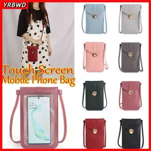Túi đựng điện thoại di động mỏng YRBWD, Ví điện thoại di động đeo chéo đa chức năng, Màn hình cảm ứng Da PU Điện thoại Carrier Nữ Nữ