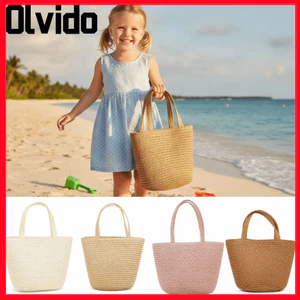 Túi xách nữ OLVIDO, Túi cầm tay Mini dệt nhiều màu, Túi điện thoại sử dụng bãi biển hai kích thước sáng tạo Phong cách kỳ nghỉ