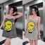 Váy 2 Dây Vịt Vàng KCloset Đầm Suông Kẻ Ngang Chất Cotton Co Giãn Mềm Mịn NA171