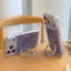 Dành Cho apple 17 Vỏ Điện Thoại Từ Tính Phong Cách Mới Đáy Tím Sọc Xanh 16promax Ống Kính Lỗ Lớn 15 Cảm Giác Cao Cấp 360 Tất Cả Trong Một Brack