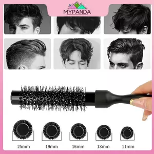 MYPANDA Tròn Thùng Tóc Tạo Kiểu Tóc Bàn Chải Tóc Nylonb Xi Lanh Xoăn Hairb Ống Nhôm Dụng Cụ Salon Cắt Tóc Quà Tặng.