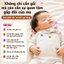 Gối Lưỡi Liềm Cho Bé HomeMate Đỡ Cổ Êm Ái, Gối Định Hình Đầu Cổ Vải Cotton Mềm Mại Cho Trẻ Sơ Sinh