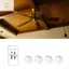 PPY 6 Cái Dễ Dàng Lắp Đặt Công Tắc Núm Dimmer Công Tắc Núm Bộ Thay Thế Quạt Điều Khiển Tốc Độ Thanh Trượt Phụ Kiện
