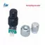 EC11EBB24C03 EC110701Mũ hợp kim nhôm N2B Núm rắn Núm điều chỉnh bộ mã hóa kép Bạc