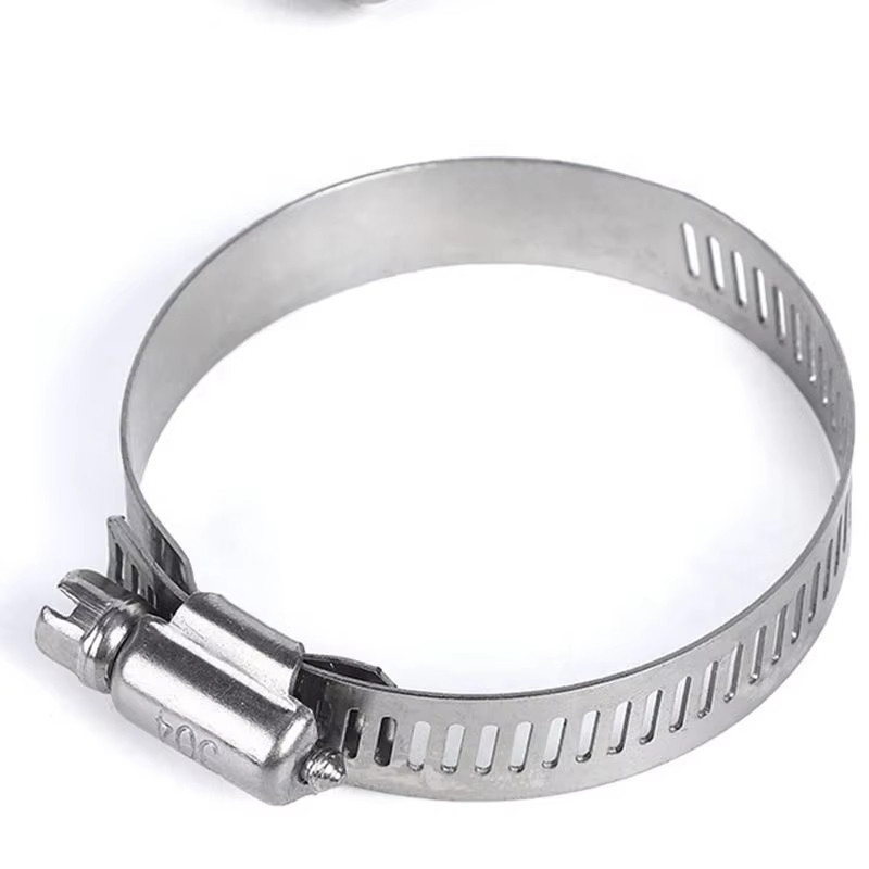 Đai Xiết Ống Inox 304 Chống Gỉ 21-44mm 38-57mm 65-89mm Cổ Dê Siết Chặt Ống Nước Ống Gió Bền Chắc