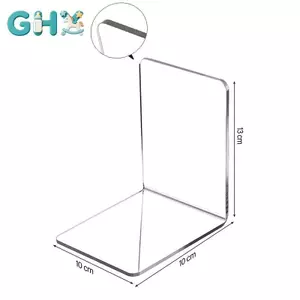 GHX Acrylic Bookends Đứng Kệ Sách Để Bàn Lưu Trữ Trang Trí Ra VN