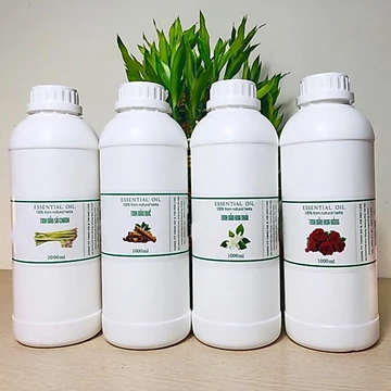 (13 loại Tùy Chọn)Chai 1 LÍT Tinh Dầu Thiên Nhiên Nguyên Chất Tinh Dầu Xông Phòng [GIÁ SỈ TINH DẦU]