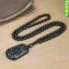 Mặt dây chuyền thương hiệu ngọc bích Obsidian thời trang tinh tế