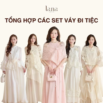 Set Váy Dự Tiệc Sang Chảnh La.na Design - Đầm Thiết Kế Đi Đám Cưới, Tiệc Tối Cao Cấp
