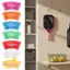 TOPTOOLCX Pickleball Vợt Treo Tường, Giá Đỡ Mái Chèo Pickleball Không Đục Lỗ Treo Tường, Nhựa Tự Dính Bền Pickleball Vợt Móc Treo Tường Cho Mái Chèo Pickleball