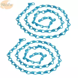 NKSFX 2 Dây Xích Ánh Sáng, Chất Liệu Nhôm Dây Treo Chống Rỉ Sét, Lắp Đặt Dễ Dàng Lắp Ráp Tiện Lợi Dây Xích Nhôm Giả Vàng Ấm Hoa Chuông Gió