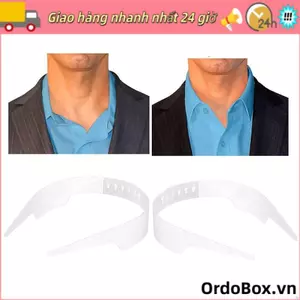 ORDOBOX Áo Sơ Mi Đứng Cổ Dụng Cụ, Áo Sơ Mi Có Thể Điều Chỉnh Slick Cổ Hỗ Trợ Shaper, Cổ Áo Ở Lại Cổ Áo Bộ Áo Sơ Mi Chống Cuộn Cố Định Shaper